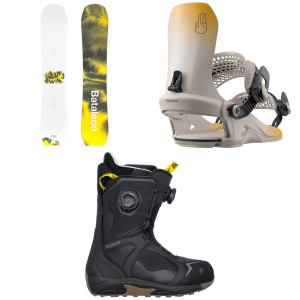 Bataleon Whatever x Rop van Mierlo Snowboard 151 Package (151 cm) + S size 151/S Aluminum 2026