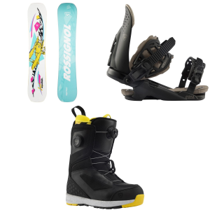 Rossignol Retox Snowboard 147 Package (147 cm) + M/L in Black size 147/M/L Nylon/Aluminum 2026