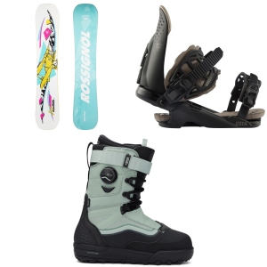 Rossignol Retox Snowboard 156 Package (156 cm) + M/L in Black size 156/M/L Nylon/Aluminum 2026