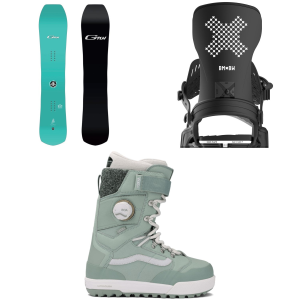 GNU GreMedium/Largein C3 Snowboard 144 Package (144 cm) + in Mauve size 144/M/L 2026