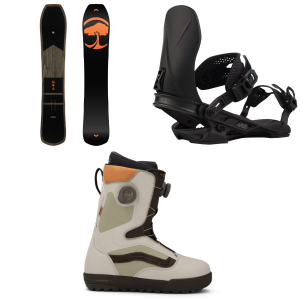 Arbor Coda Snowboard 159W Package (159W cm) + L in Black size 159W/L Nylon/Plastic 2026
