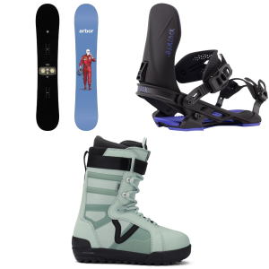Arbor El Camino Snowboard 158 Package (158 cm) + L in Black size 158/L Nylon/Plastic 2026