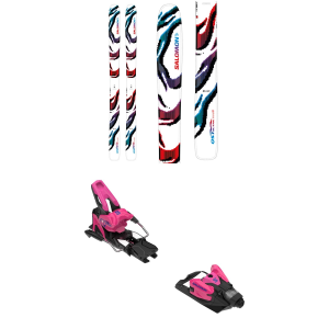 Salomon S/LAB QST Blank Skis 170 Package (170 cm) + 115 Adult Alpine Bindings in Pink size 170/115 2027