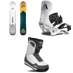 Jones Frontier 2.0 Snowboard 162 Package (162 cm) + L in Black size 162/L Plastic 2026