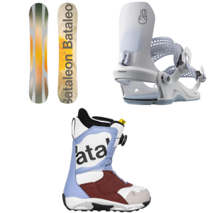 Bataleon Bataleon Push Up Snowboard 140 Package (140 cm) + S Womens size 140/S Aluminum 2026