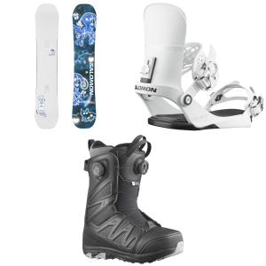 Salomon Abstract Snowboard 162 Package (162 cm) + M size 162/M Nylon/Aluminum/Rubber 2026