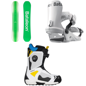 Bataleon Chaser Snowboard 157 Package (157 cm) + Large/X Large in White size 157/L/Xl Aluminum/Rubber 2026