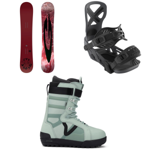 GNU Wagyu C3 Snowboard 161 Package (161 cm) + L in Black size 161/L Nylon 2026
