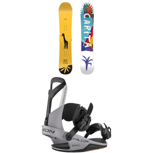 CAPiTA Aeronaut Snowboard 155 Package (155 cm) + L in Grey size 155/L Nylon 2026