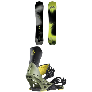 Jones Howler Snowboard 161 Package (161 cm) + M in Black size 161/M Nylon/Plastic 2026