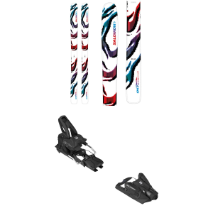 Salomon S/LAB QST Blank Skis 192 Package (192 cm) + 115 Adult Alpine Bindings in Black size 192/115 2027
