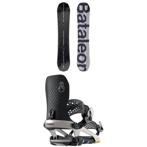 Bataleon Turbo Snowboard 164W Package (164W cm) + M/L in Black size 164W/M/L Aluminum 2026