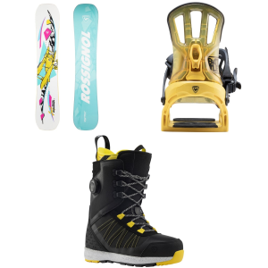 Rossignol Retox Snowboard 153 Package (153 cm) + X Large in Black size 153/Xl Nylon/Aluminum 2026