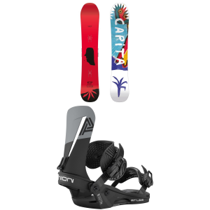 CAPiTA Aeronaut Snowboard 153 Package (153 cm) + M in Yellow size 153/M Nylon 2026