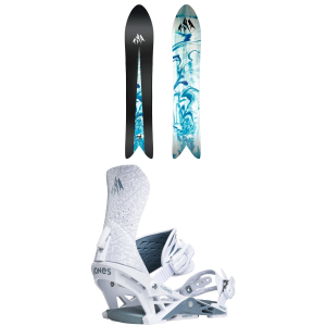 Jones Storm Wolf Snowboard 154 Package (154 cm) + M in Black size 154/M Nylon/Plastic 2026