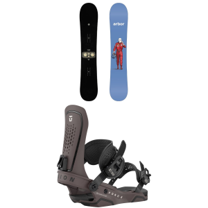Arbor El Camino Snowboard 161 Package (161 cm) + X Large in White size 161/Xl Plastic 2026