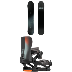 Rome Ravine Pro Snowboard 152 Package (152 cm) + S in Black size 152/S Nylon/Aluminum 2026