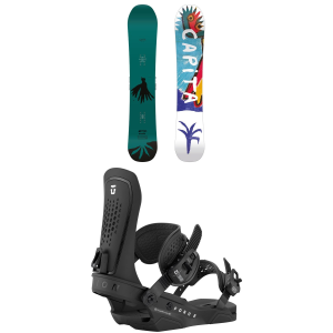 CAPiTA Aeronaut Snowboard 155 Package (155 cm) + M in Brown size 155/M Plastic 2026
