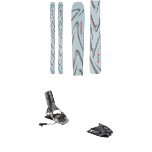 Salomon QST 94 Skis 172 Package (172 cm) + 95 Adult Alpine Bindings in Black size 172/95 2027