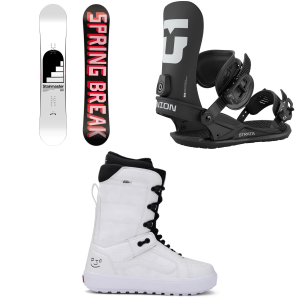 CAPiTA Spring Break Stairmaster Snowboard 152 Package (152 cm) + S in Black size 152/S Aluminum 2026