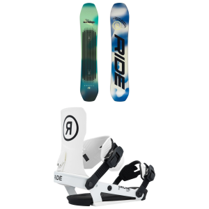 Ride Moderator Snowboard 144 Package (144 cm) + S in Black size 144/S Nylon/Aluminum 2026