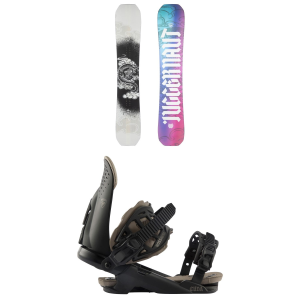 Rossignol Juggernaut Snowboard 158 Package (158 cm) + M/L in Black size 158/M/L Nylon/Aluminum 2027