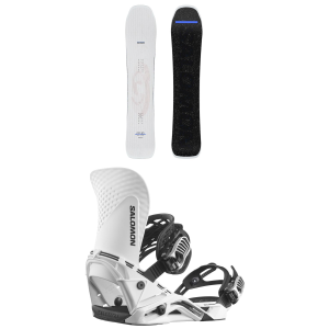 Salomon Jetstream Snowboard 163 Package (163 cm) + L in White size 163/L Aluminum/Rubber 2026