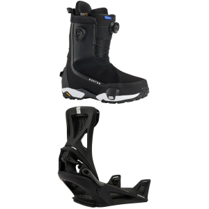 Burton Highshot X Step On Wide Snowboard Boots 11.5 Package (11.5) + L in Black size 11.5/L Nylon 2026