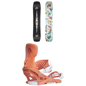 Jones Mind Expander Twin Snowboard 146 Package (146 cm) + M in Black size 146/M Bamboo/Plastic 2026