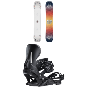 Jones Tweaker Snowboard 162 Package (162 cm) + S in White size 162/S Plastic 2026