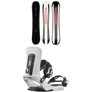 Salomon Assassin Pro Snowboard 158W Package (158W cm) + S in Black size 158W/S Nylon 2026