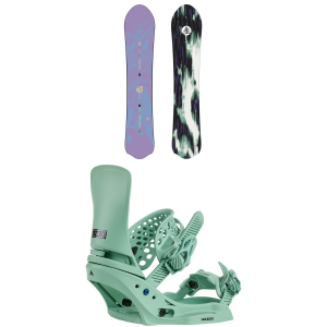 Burton Family Tree Alekesam Snowboard 148 Package (148 cm) + M in Green size 148/M Nylon 2026