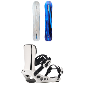 K2 Commonwealth Snowboard 154 Package (154 cm) + M in Black size 154/M Nylon/Bamboo 2026