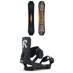 Ride Benchwarmer Snowboard 147 Package (147 cm) + S in White size 147/S Nylon/Aluminum/Bamboo 2026