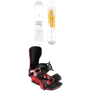 GNU Upgrade C2E Snowboard 151 Package (151 cm) + S in Black size 151/S Aluminum 2026
