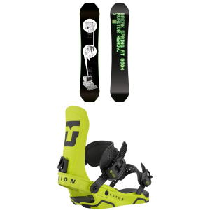 CAPiTA Spring Break Resort Twin Snowboard 154 Package (154 cm) + S in Brown size 154/S Plastic 2026