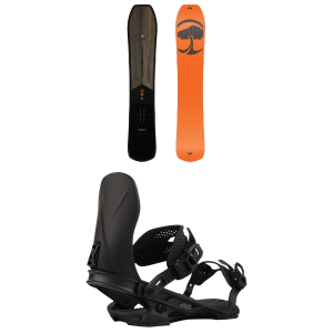 Arbor Coda Snowboard 164 Package (164 cm) + M in Black size 164/M Nylon/Plastic 2026