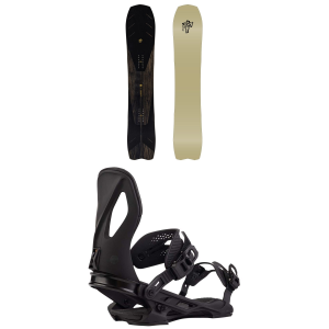 Arbor Bryan Iguchi Pro Snowboard 158W Package (158W cm) + S in Black size 158W/S Plastic 2026
