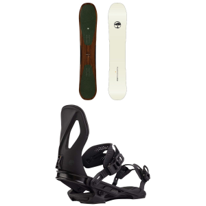 Arbor Verado Snowboard 157 Package (157 cm) + S in White size 157/S Plastic 2026