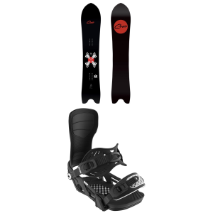GNU Something Snowboard 151 Package (151 cm) + M/L in Mauve size 151/M/L 2026