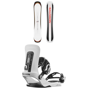 Salomon Assassin Snowboard 150 Package (150 cm) + M in Black size 150/M Nylon/Rubber 2026