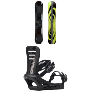 K2 Hypnotist Snowboard 157W Package (157W cm) + L in Black size 157W/L Nylon 2026
