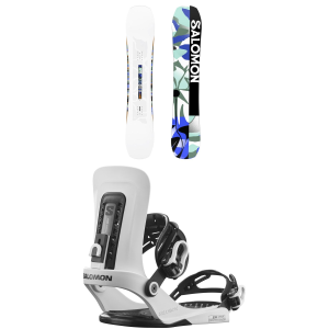 Salomon Salomon Rumble Fish Snowboard 152 Package (152 cm) + S Mens in Black size 152/S Nylon/Rubber 2026