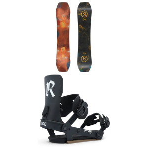 Ride Twinpig Snowboard 136 Package (136 cm) + M in White size 136/M Nylon/Aluminum/Bamboo 2026