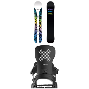 GNU GNU Barrett Snowboard 149 Package (149 cm) + S/M Womens in White size 149/S/M 2026