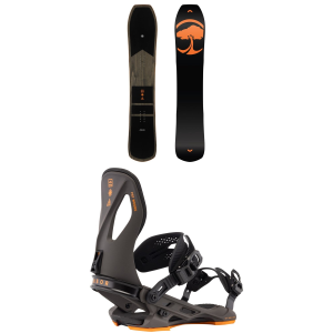 Arbor Coda Snowboard 159W Package (159W cm) + S in Charcoal size 159W/S Plastic 2026
