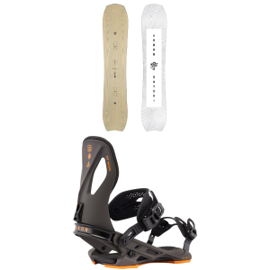 Arbor Satori Snowboard 154 Package (154 cm) + S in White size 154/S Plastic 2026