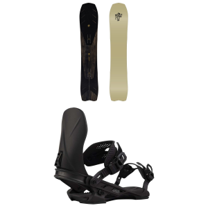 Arbor Bryan Iguchi Pro Snowboard 158W Package (158W cm) + L in Black size 158W/L Nylon/Plastic 2026