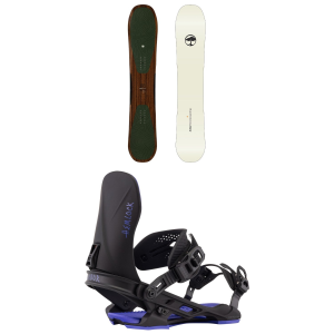 Arbor Verado Snowboard 157 Package (157 cm) + M in Black size 157/M Nylon/Plastic 2026