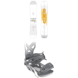 GNU Upgrade C2E Snowboard 160W Package (160W cm) + M in White size 160W/M Nylon 2026